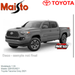 Modelauto 1:24 | Maisto 32910GREY | Toyota Tacoma Grey 2021 Modelauto 1:24 | Maisto 32910GREY | Toyota Tacoma Grey 2021