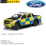 Modelauto 1:43 | Vanguards VA15202 | Ford Ranger Raptor Police Demonstrator Modelauto 1:43 | Vanguards VA15202 | Ford Ranger Raptor Police Demonstrator