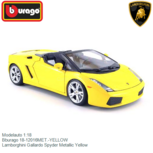 Modelauto 1:18 | Bburago 18-12016MET.-YELLOW | Lamborghini Gallardo Spyder Metallic Yellow Modelauto 1:18 | Bburago 18-12016MET.-YELLOW | Lamborghini Gallardo Spyder Metallic Yellow