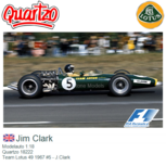 Modelauto 1:18 | Quartzo 18222 | Team Lotus 49 1967 #5 - J.Clark Modelauto 1:18 | Quartzo 18222 | Team Lotus 49 1967 #5 - J.Clark