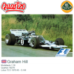 Modelauto 1:18 | Quartzo 18279 | Lotus 72 D 1970 #3 - G.Hill Modelauto 1:18 | Quartzo 18279 | Lotus 72 D 1970 #3 - G.Hill