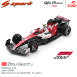 Modelauto 1:43 | Spark S8549 | Alfa Romeo F1 C42 2022 #24 - Z.GuanYu Modelauto 1:43 | Spark S8549 | Alfa Romeo F1 C42 2022 #24 - Z.GuanYu