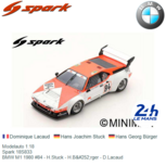Modelauto 1:18 | Spark 18S833 | BMW M1 1980 #84 - H.Stuck - H.Bürger - D.Lacaud Modelauto 1:18 | Spark 18S833 | BMW M1 1980 #84 - H.Stuck - H.Bürger - D.Lacaud