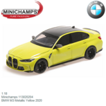 1:18 | Minichamps 113020204 | BMW M3 Metallic Yellow 2020 1:18 | Minichamps 113020204 | BMW M3 Metallic Yellow 2020