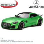 1:18 | Minichamps 155032020 | Mercedes AMG GT Black Series Matt Green Metallic 2020 1:18 | Minichamps 155032020 | Mercedes AMG GT Black Series Matt Green Metallic 2020