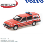 Modelauto 1:18 | Minichamps 155171795 | Volvo 740 GL Break Red 1986 Modelauto 1:18 | Minichamps 155171795 | Volvo 740 GL Break Red 1986