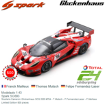 Modelauto 1:43 | Spark SG693 | Scuderia Cameron Glickenhaus SCG 2020 #704 - T.Mutsch - F.Fernandez-Laser - F.Mailleux Modelauto 1:43 | Spark SG693 | Scuderia Cameron Glickenhaus SCG 2020 #704 - T.Mutsch - F.Fernandez-Laser - F.Mailleux