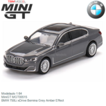 Modelauto 1:64 | MiniGT MGT00515 | BMW 750Li xDrive Bernina Grey Amber Effect Modelauto 1:64 | MiniGT MGT00515 | BMW 750Li xDrive Bernina Grey Amber Effect