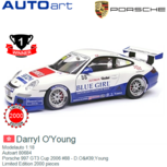 Modelauto 1:18 | Autoart 80684 | Porsche 997 GT3 Cup 2006 #88 - D.O'Young Modelauto 1:18 | Autoart 80684 | Porsche 997 GT3 Cup 2006 #88 - D.O'Young