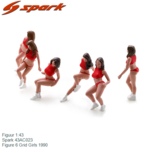 Figuur 1:43 | Spark 43AC023 | Figure 6 Grid Girls 1990 Figuur 1:43 | Spark 43AC023 | Figure 6 Grid Girls 1990