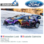 Modelauto 1:18 | Solido 1809502 | Ford Puma WRC 2022 #19 - S.Loeb - I.Galmiche Modelauto 1:18 | Solido 1809502 | Ford Puma WRC 2022 #19 - S.Loeb - I.Galmiche
