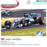 Modelauto 1:12 | Minichamps 127140444 | Mercedes AMG Petronas F1 Team W05 Hybrid 2014 - L.Hamilton Modelauto 1:12 | Minichamps 127140444 | Mercedes AMG Petronas F1 Team W05 Hybrid 2014 - L.Hamilton