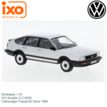 Modelauto 1:43 | IXO-Models CLC425N | Volkswagen Passat B2 Silver 1985 Modelauto 1:43 | IXO-Models CLC425N | Volkswagen Passat B2 Silver 1985