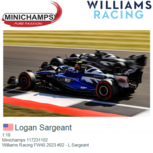 1:18 | Minichamps 117231102 | Williams Racing FW45 2023 #02 - L.Sargeant 1:18 | Minichamps 117231102 | Williams Racing FW45 2023 #02 - L.Sargeant