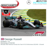 Modelauto 1:43 | Minichamps 417222163 | Mercedes AMG Petronas Formula One Team W13 E-Performance 2022 #63 - G.Russell Modelauto 1:43 | Minichamps 417222163 | Mercedes AMG Petronas Formula One Team W13 E-Performance 2022 #63 - G.Russell
