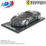 Modelauto 1:18 | BBR Models BBR182234 | Ferrari LaFerrari Aperta Grigio Ferro 2017 Modelauto 1:18 | BBR Models BBR182234 | Ferrari LaFerrari Aperta Grigio Ferro 2017