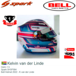 Helm 1:5 | Spark 5HSP084 | Bell Helmet 2022 - K.van der Linde Helm 1:5 | Spark 5HSP084 | Bell Helmet 2022 - K.van der Linde