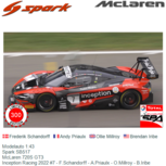 Modelauto 1:43 | Spark SB517 | McLaren 720S GT3 | Inception Racing 2022 #7 - F.Schandorff - A.Priaulx - O.Millroy - B.Iribe Modelauto 1:43 | Spark SB517 | McLaren 720S GT3 | Inception Racing 2022 #7 - F.Schandorff - A.Priaulx - O.Millroy - B.Iribe
