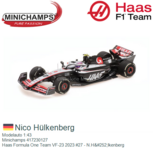 Modelauto 1:43 | Minichamps 417230127 | Haas Formula One Team VF-23 2023 #27 - N.Hülkenberg Modelauto 1:43 | Minichamps 417230127 | Haas Formula One Team VF-23 2023 #27 - N.Hülkenberg