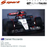 1:18 | Spark 18S961 | Alpha Tauri AT04 | Scuderia AlphaTauri 2023 #3 - D.Ricciardo 1:18 | Spark 18S961 | Alpha Tauri AT04 | Scuderia AlphaTauri 2023 #3 - D.Ricciardo