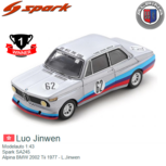 Modelauto 1:43 | Spark SA245 | Alpina BMW 2002 Tii 1977 - L.Jinwen Modelauto 1:43 | Spark SA245 | Alpina BMW 2002 Tii 1977 - L.Jinwen
