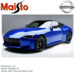 Modelauto 1:24 | Maisto 32904BLUE | Nissan 400Z Blue and Black 2022 Modelauto 1:24 | Maisto 32904BLUE | Nissan 400Z Blue and Black 2022