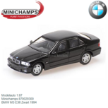 Modelauto 1:87 | Minichamps 870020300 | BMW M3 E36 Zwart 1994 Modelauto 1:87 | Minichamps 870020300 | BMW M3 E36 Zwart 1994