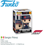 Figuur | Funko 72269 | Vinyl Formula One | Red Bull Racing 2022 #11 - S.Pérez Figuur | Funko 72269 | Vinyl Formula One | Red Bull Racing 2022 #11 - S.Pérez