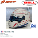 Helm 1:5 | Spark 5HSP087 | Bell Helmet 2022 - K.Estre Helm 1:5 | Spark 5HSP087 | Bell Helmet 2022 - K.Estre