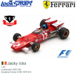 1:43 | Looksmart LSRC100 | Scuderia Ferrari 312B 1970 #12 1:43 | Looksmart LSRC100 | Scuderia Ferrari 312B 1970 #12