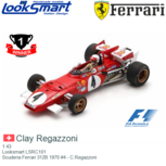 1:43 | Looksmart LSRC101 | Scuderia Ferrari 312B 1970 #4 - C.Regazzoni 1:43 | Looksmart LSRC101 | Scuderia Ferrari 312B 1970 #4 - C.Regazzoni