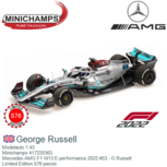 Modelauto 1:43 | Minichamps 417220363 | Mercedes AMG F1 W13 E-performance 2022 #53 - G.Russell Modelauto 1:43 | Minichamps 417220363 | Mercedes AMG F1 W13 E-performance 2022 #53 - G.Russell