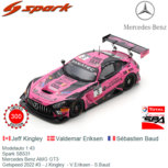 Modelauto 1:43 | Spark SB531 | Mercedes Benz AMG GT3 | Getspeed 2022 #3 - J.Kingley - V.Eriksen - S.Baud Modelauto 1:43 | Spark SB531 | Mercedes Benz AMG GT3 | Getspeed 2022 #3 - J.Kingley - V.Eriksen - S.Baud