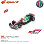 Modelauto 1:18 | Spark 18S767 | Alfa Romeo F1 C42 ORLEN 2022 #24 - Z.GuanYu Modelauto 1:18 | Spark 18S767 | Alfa Romeo F1 C42 ORLEN 2022 #24 - Z.GuanYu
