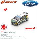 Modelauto 1:43 | Spark S6727 | Ford Fiesta R5 1969 #50 - H.Vossen - A.Hulzebos Modelauto 1:43 | Spark S6727 | Ford Fiesta R5 1969 #50 - H.Vossen - A.Hulzebos