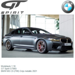 Modelauto 1:18 | GT Spirit GT893 | BMW M5 CS (F90) Grijs metallic 2021 Modelauto 1:18 | GT Spirit GT893 | BMW M5 CS (F90) Grijs metallic 2021