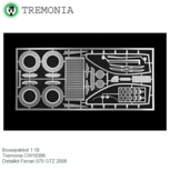 Bouwpakket 1:18 | Tremonia CW18396 | Detailkit Ferrari 575 GTZ 2006 Bouwpakket 1:18 | Tremonia CW18396 | Detailkit Ferrari 575 GTZ 2006