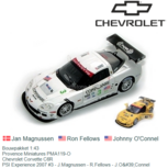 Bouwpakket 1:43 | Provence Miniatures PMA119-O | Chevrolet Corvette C6R | PSI Experience 2007 #3 - J.Magnussen - R.Fellows - J.O'Connel Bouwpakket 1:43 | Provence Miniatures PMA119-O | Chevrolet Corvette C6R | PSI Experience 2007 #3 - J.Magnussen - R.Fellows - J.O'Connel