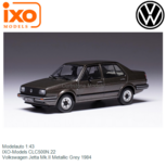 Modelauto 1:43 | IXO-Models CLC500N.22 | Volkswagen Jetta Mk.II Metallic Grey 1984 Modelauto 1:43 | IXO-Models CLC500N.22 | Volkswagen Jetta Mk.II Metallic Grey 1984