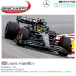 Modelauto 1:18 | Minichamps 110230844 | MERCEDES-AMG PETRONAS FORMULA ONE TEAM F1 W14 E PERFORMANCE 2023 - L.Hamilton Modelauto 1:18 | Minichamps 110230844 | MERCEDES-AMG PETRONAS FORMULA ONE TEAM F1 W14 E PERFORMANCE 2023 - L.Hamilton