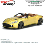 Modelauto 1:18 | Top Speed TS0215 | Aston Martin Vanquish Zagato Volante Cosmopolitan Yellow 2020 Modelauto 1:18 | Top Speed TS0215 | Aston Martin Vanquish Zagato Volante Cosmopolitan Yellow 2020