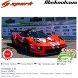 Modelauto 1:43 | Spark SG763 | Glickenhaus Racing SCG004C 2021 #704 - T.Mutsch - F.Fernandez-Laser - F.Mailleux - R.Westbrook Modelauto 1:43 | Spark SG763 | Glickenhaus Racing SCG004C 2021 #704 - T.Mutsch - F.Fernandez-Laser - F.Mailleux - R.Westbrook