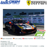 Modelauto 1:43 | Looksmart LSRC097 | Ferrari 488 GT3 EVO SP9 | octane126 AG 2021 #26 - S.Trummer - J.Hirschi - B.Grossmann - L.Ludwig Modelauto 1:43 | Looksmart LSRC097 | Ferrari 488 GT3 EVO SP9 | octane126 AG 2021 #26 - S.Trummer - J.Hirschi - B.Grossmann - L.Ludwig