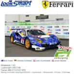 Modelauto 1:43 | Looksmart LSRC148 | Ferrari 488 GT3 EVO SP9 | Racing One GmbH, Hella Pagid 2022 #14 - J.Szymkowiak - J.Bleekemolen - N.Foster - C.Kohlhaas Modelauto 1:43 | Looksmart LSRC148 | Ferrari 488 GT3 EVO SP9 | Racing One GmbH, Hella Pagid 2022 #14 - J.Szymkowiak - J.Bleekemolen - N.Foster - C.Kohlhaas