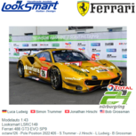 Modelauto 1:43 | Looksmart LSRC149 | Ferrari 488 GT3 EVO SP9 | octane126 - Pole Position 2022 #26 - S.Trummer - J.Hirschi - L.Ludwig - B.Grossman Modelauto 1:43 | Looksmart LSRC149 | Ferrari 488 GT3 EVO SP9 | octane126 - Pole Position 2022 #26 - S.Trummer - J.Hirschi - L.Ludwig - B.Grossman