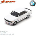 Modelauto 1:43 | Spark S2814 | BMW 2002 Turbo White 1973 Modelauto 1:43 | Spark S2814 | BMW 2002 Turbo White 1973