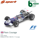 1:43 | Spark S8322 | Brabham BT26A 1969 #18 - P.Courage 1:43 | Spark S8322 | Brabham BT26A 1969 #18 - P.Courage