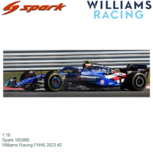 1:18 | Spark 18S965 | Williams Racing FW45 2023 #2 1:18 | Spark 18S965 | Williams Racing FW45 2023 #2