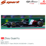 1:18 | Spark 18S971 | Alfa Romeo F1 Team ORLEN C43 2023 #24 - Z.GuanYu 1:18 | Spark 18S971 | Alfa Romeo F1 Team ORLEN C43 2023 #24 - Z.GuanYu