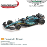 Modelauto 1:43 | Minichamps 417230214 | Aston Martin F1 AMR23 2023 #14 - F.Alonso Modelauto 1:43 | Minichamps 417230214 | Aston Martin F1 AMR23 2023 #14 - F.Alonso